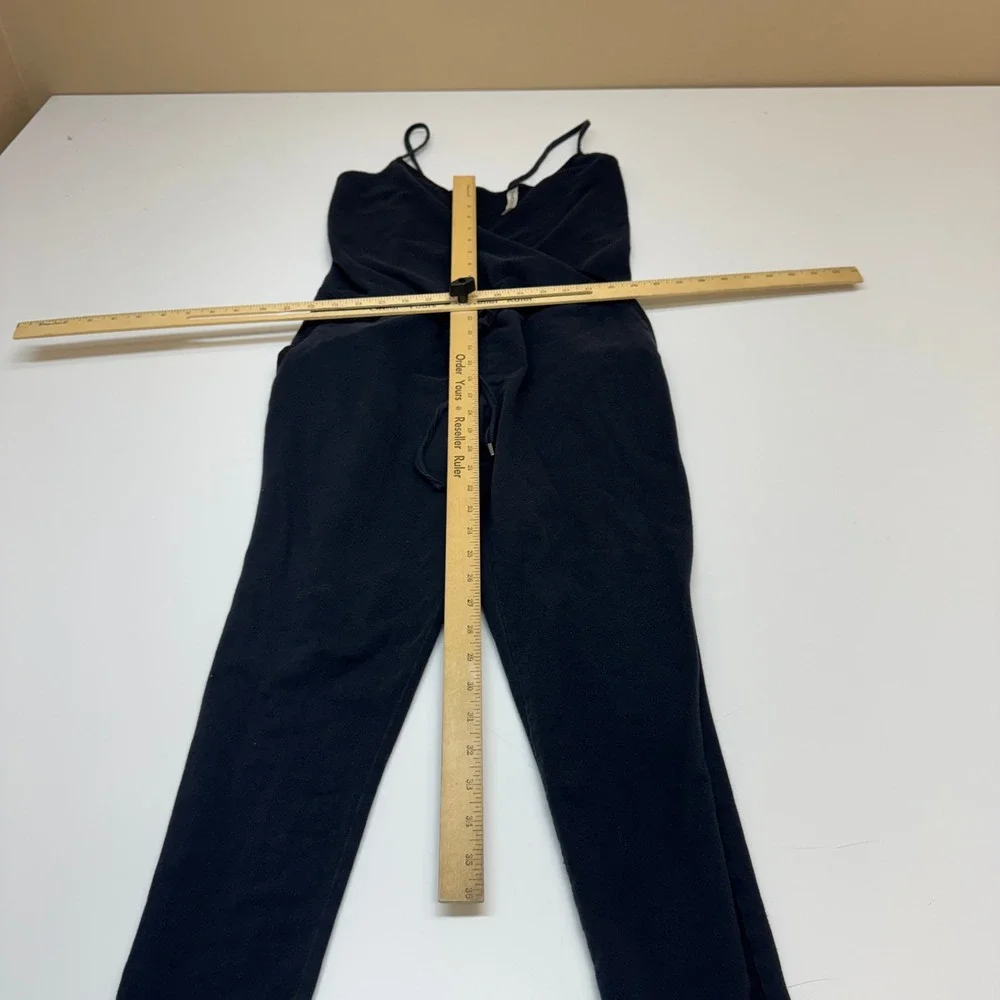 Fabletics Jumpsuit Womens XS Black Athleisure Loungewear Gorpcore